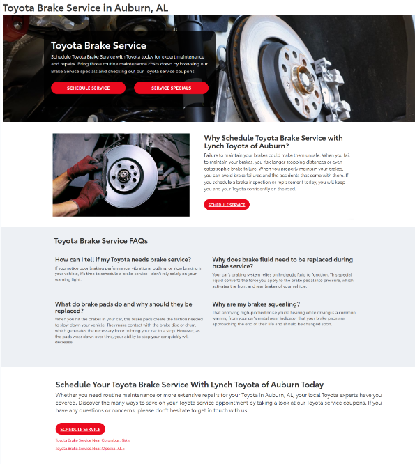Auto Service Design