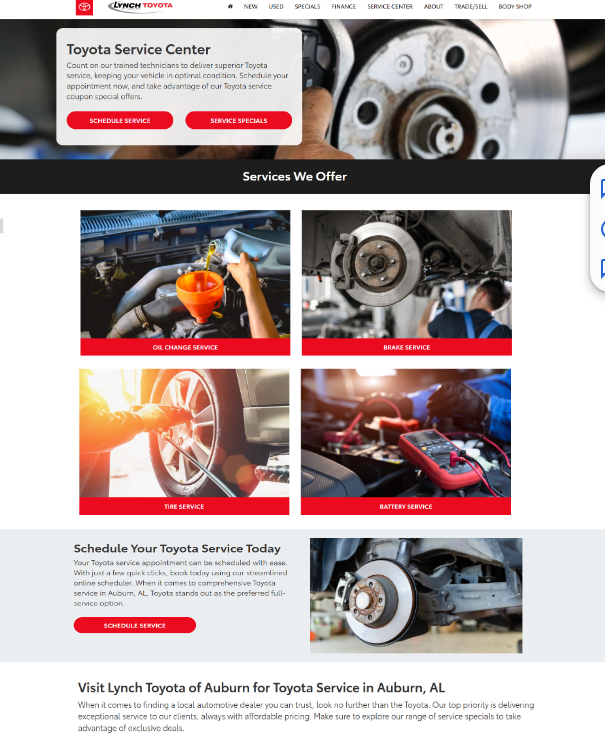 Auto Service Center Design
